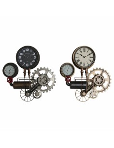 Wall Clock Versa Black Aluminium (4 x 30 x 30 cm) | Tienda24 Tienda24.eu