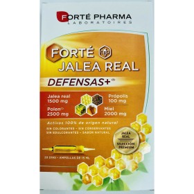 Gelée royale Forté Pharma Defensas+ 20 Unités de Forté Pharma, Gelée royale - Réf : S05102288, Prix : 19,03 €, Remise : %