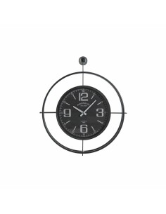 Orologio da Parete DKD Home Decor Nero Cristallo Ferro 64 x 9 x 73 cm da DKD Home Decor, Orologi da parete - Ref: S3026685, P...