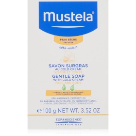 Stück Seife Mustela Cold Cream (100 g) von Mustela, Seifen - Ref: S05102363, Preis: 7,66 €, Rabatt: %