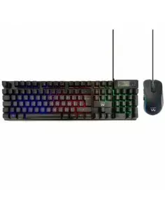 Tastatur mit Maus Esperanza EGK3000 Schwarz | Tienda24 Tienda24.eu