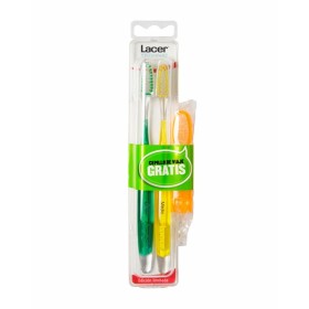 Cepillo de Dientes Lacer Technic Medio (3 Piezas) (2 Unidades) de Lacer, Cepillos manuales - Ref: S05102499, Precio: 10,13 €,...