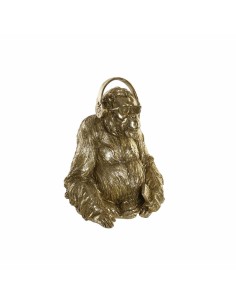 Statua Decorativa DKD Home Decor 27 x 26 x 36 cm Auricolari Dorato Occhiali Moderno da DKD Home Decor, Soprammobili - Ref: S3...