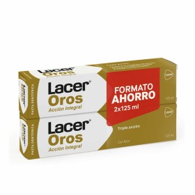 Dentifrice Triple Action Lacer Oro 2 x 125 ml (2 Pièces) de Lacer, Dentifrices - Réf : S05102581, Prix : 16,37 €, Remise : %