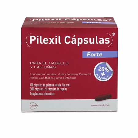 Cápsulas Pilexil Pilexil Forte Anticaída 120 Unidades de Pilexil, Productos para la caída del cabello - Ref: S05102590, Preci...