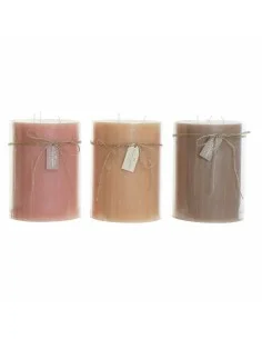 Duftkerze DKD Home Decor natürlich Cottage 250 g (4 Stück) | Tienda24 Tienda24.eu