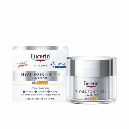 Crema Antiedad de Día Eucerin Hyaluron Filler 3x Effect 50 ml SPF 30 de Eucerin, Hidratantes - Ref: S05103188, Precio: 37,84 ...