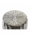 Side table DKD Home Decor Silver Aluminium 40 x 40 x 45 cm | Tienda24 Tienda24.eu