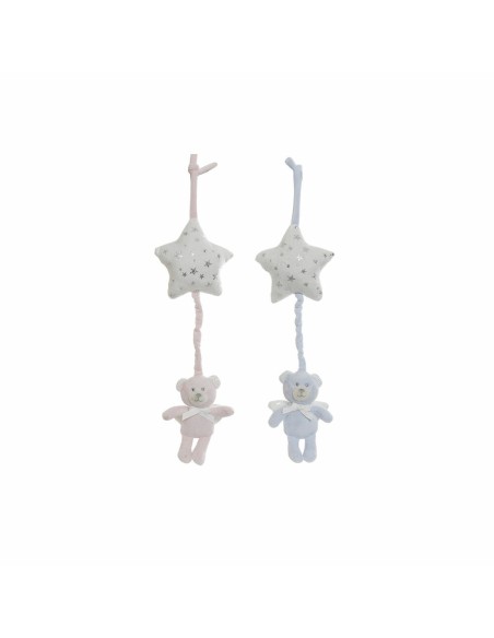 Fluffy toy DKD Home Decor Bear Star 13 x 6 x 40 cm (2 Units) | Tienda24 Tienda24.eu