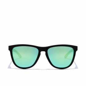 Lunettes de soleil polarisées Hawkers One Raw Carbon Fiber Noir Vert émeraude (Ø 55,7 mm) de Hawkers, Lunettes et accessoires...