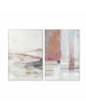 Pintura DKD Home Decor 82,5 x 4,5 x 122,5 cm Abstrato Urbana (2 Unidades) | Tienda24 Tienda24.eu