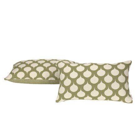 Capa de travesseiro Alexandra House Living Astún Verde 30 x 50 cm 30 x 1 x 50 cm 2 Unidades de Alexandra House Living, Capas ...