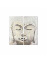 Juego de 2 cuadros DKD Home Decor Buda Oriental (120 x 3,7 x 120 cm) | Tienda24 Tienda24.eu