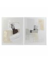 Quadro DKD Home Decor 80 x 3,7 x 100 cm Astratto Città (2 Unità) da DKD Home Decor, Stampe e quadri su tela - Ref: S3028227, ...