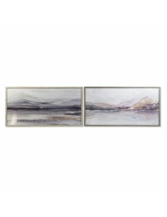 Canvas DKD Home Decor Trees Traditional 90 x 2 x 90 cm (2 Units) | Tienda24 Tienda24.eu