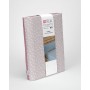 Jeu de draps Alexandra House Living Estelia Mauve Gran lit 2 persones 4 Pièces de Alexandra House Living, Draps et taies d'or...