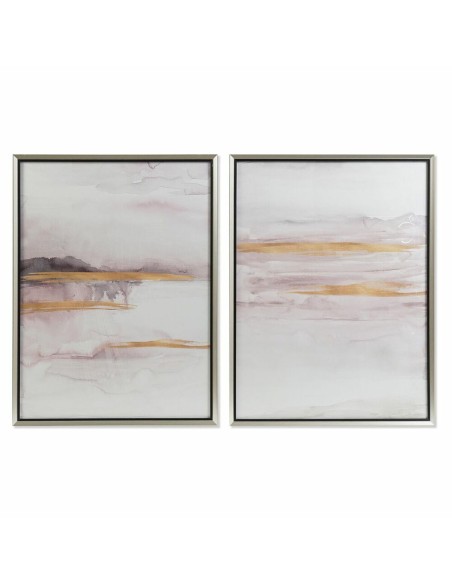 Painting DKD Home Decor 60 x 3,5 x 80 cm Abstract Urban (2 Units) | Tienda24 Tienda24.eu