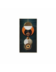 Pintura DKD Home Decor Abstrato Moderno 100 x 2,8 x 100 cm (2 Unidades) | Tienda24 Tienda24.eu