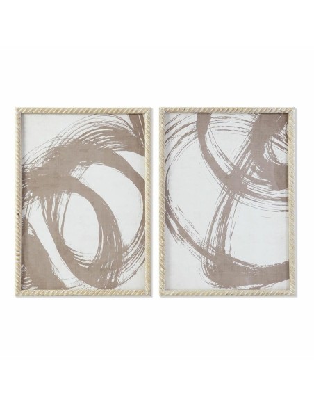 Painting DKD Home Decor 50 x 2,5 x 70 cm Abstract Modern (2 Units) | Tienda24 Tienda24.eu