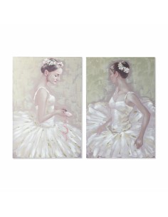 Quadro DKD Home Decor 80 x 3 x 120 cm Ballerina Classica Tradizionale (2 Unità) da DKD Home Decor, Stampe e quadri su tela - ...