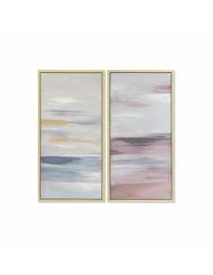 Pintura DKD Home Decor 150 x 3 x 60 cm Abstrato Loft (2 Unidades) | Tienda24 Tienda24.eu