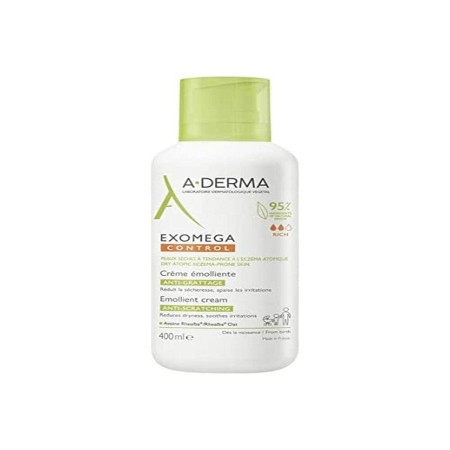 Crème Réparatrice pour Bébés A-Derma Exomega Control 400 ml de A-Derma, Crèmes apaisantes - Réf : S05104596, Prix : 22,87 €, ...