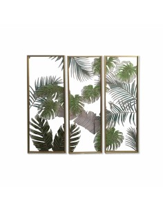 Juego de 3 cuadros Home ESPRIT Tropical 180 x 4 x 120 cm (3 Piezas) | Tienda24 Tienda24.eu