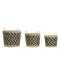 Set de basket DKD Home Decor (40 x 40 x 40 cm) | Tienda24 Tienda24.eu