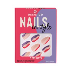 False nails Essence Nails In Style Self-adhesives Reusable Nº 17 You're marbellous (12 Units) | Tienda24 - Global Online Shop Tienda24.eu