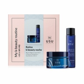 Conjunto de Cosmética Unissexo USU Cosmetics My K-Beauty Night Rutine 2 Peças de USU Cosmetics, Conjuntos e Kits de tratament...