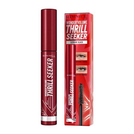 Rímel Rimmel London Wonder Volume Thrill Seeker Extreme Black 8 ml de Rimmel London, Máscaras - Ref: S05106113, Preço: 12,90 ...