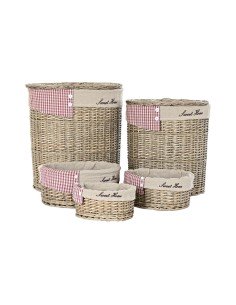 Cesta Multiusos Tropical Marrón Cartón 60 L 35 x 57 x 35 cm (12 Unidades) | Tienda24 Tienda24.eu