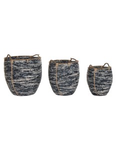 Multi-purpose basket Privilege Seagrass Rectangular 14 x 9 x 7,5 cm (24 Units) | Tienda24 Tienda24.eu