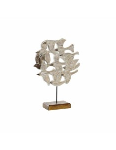 Statua Decorativa DKD Home Decor Beige Ferro Uccelli (38 x 11,5 x 54 cm) da DKD Home Decor, Soprammobili - Ref: S3029179, Pre...