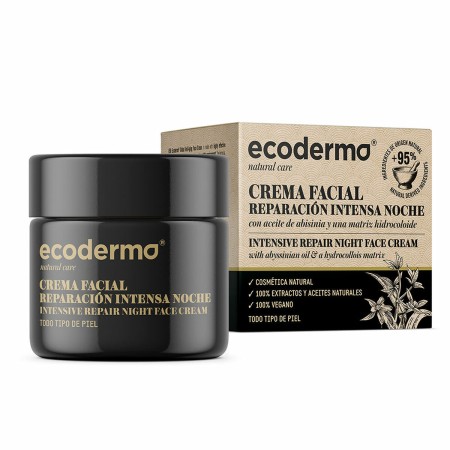 Crème de nuit Ecoderma Intensive 50 ml de Ecoderma, Hydratants - Réf : S05107162, Prix : 10,24 €, Remise : %