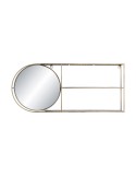 Miroir mural DKD Home Decor Miroir Doré Métal Moderne (80 x 13 x 35 cm) | Tienda24 Tienda24.eu