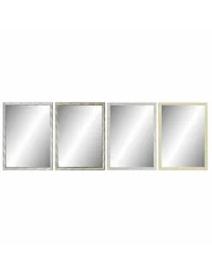 Miroir mural DKD Home Decor Doré Verre Fer Fenêtre 90 x 2 x 120 cm 90 x 1,8 x 120 cm | Tienda24 Tienda24.eu