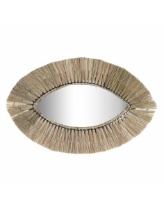 Wall mirror Romimex Natural Wood 81 x 112 x 3 cm | Tienda24 Tienda24.eu