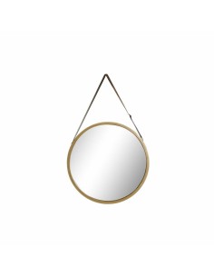 Wandspiegel DKD Home Decor Kristall Gold Metall Moderne (80 x 13 x 35 cm) | Tienda24 Tienda24.eu