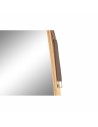 Wall mirror DKD Home Decor Mirror Natural Brown PU (45 x 1,5 x 132 cm) | Tienda24 Tienda24.eu