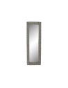 Wall mirror DKD Home Decor Mirror Grey wicker Cottage (43 x 4 x 133 cm) (43 x 4 x 132 cm) | Tienda24 Tienda24.eu