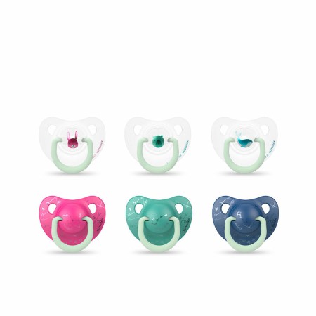 Pacifier Suavinex Night & Day M Multicolour (2 Units) by Suavinex, Pacifiers and teethers - Ref: S05108546, Price: 11,29 €, D...