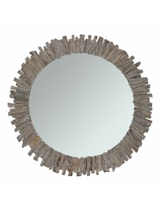 Miroir mural DKD Home Decor Miroir Doré Métal Losanges (63 x 2 x 90 cm) | Tienda24 Tienda24.eu