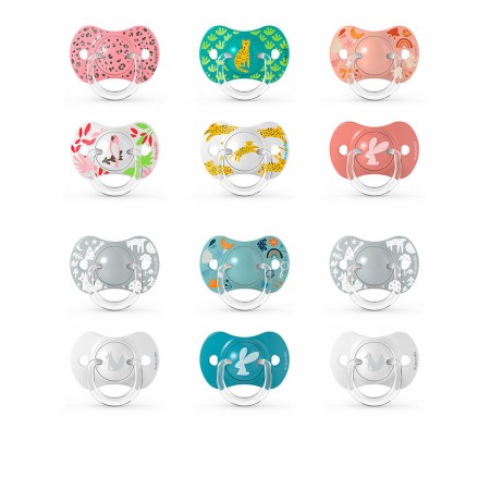 Pacifier Suavinex Prints M Multicolour (2 Units) by Suavinex, Pacifiers and teethers - Ref: S05108553, Price: 10,44 €, Discou...