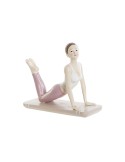 Deko-Figur DKD Home Decor Rosa Yoga Scandi 16 x 6 x 13 cm | Tienda24 Tienda24.eu