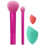 Set of Make-up Brushes Real Techniques Feeling Festive Face 4 Pieces by Real Techniques, Brushes - Ref: S05108732, Price: 10,...