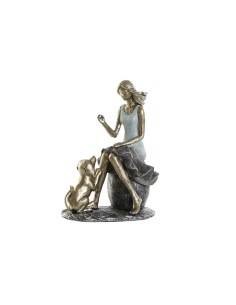 Figura Decorativa Home ESPRIT 27 x 9,5 x 14,5 cm (3 Unidades) Bicicleta | Tienda24 Tienda24.eu