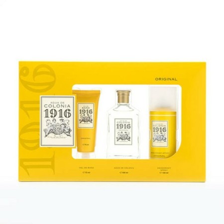 Conjunto de Perfume Unissexo Puig Agua de Colonia 1916 3 Peças | Tienda24 - Global Online Shop Tienda24.eu