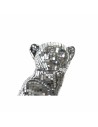 Figura Decorativa DKD Home Decor Prateado Leopardo Resina (19,5 x 16 x 31,5 cm) | Tienda24 Tienda24.eu