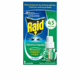 Recharge anti-moustiques Raid Proteccion Antimosquitos Eucalipto Eucalyptus 45 Nuits de Raid, Insecticides ménagers - Réf : S...